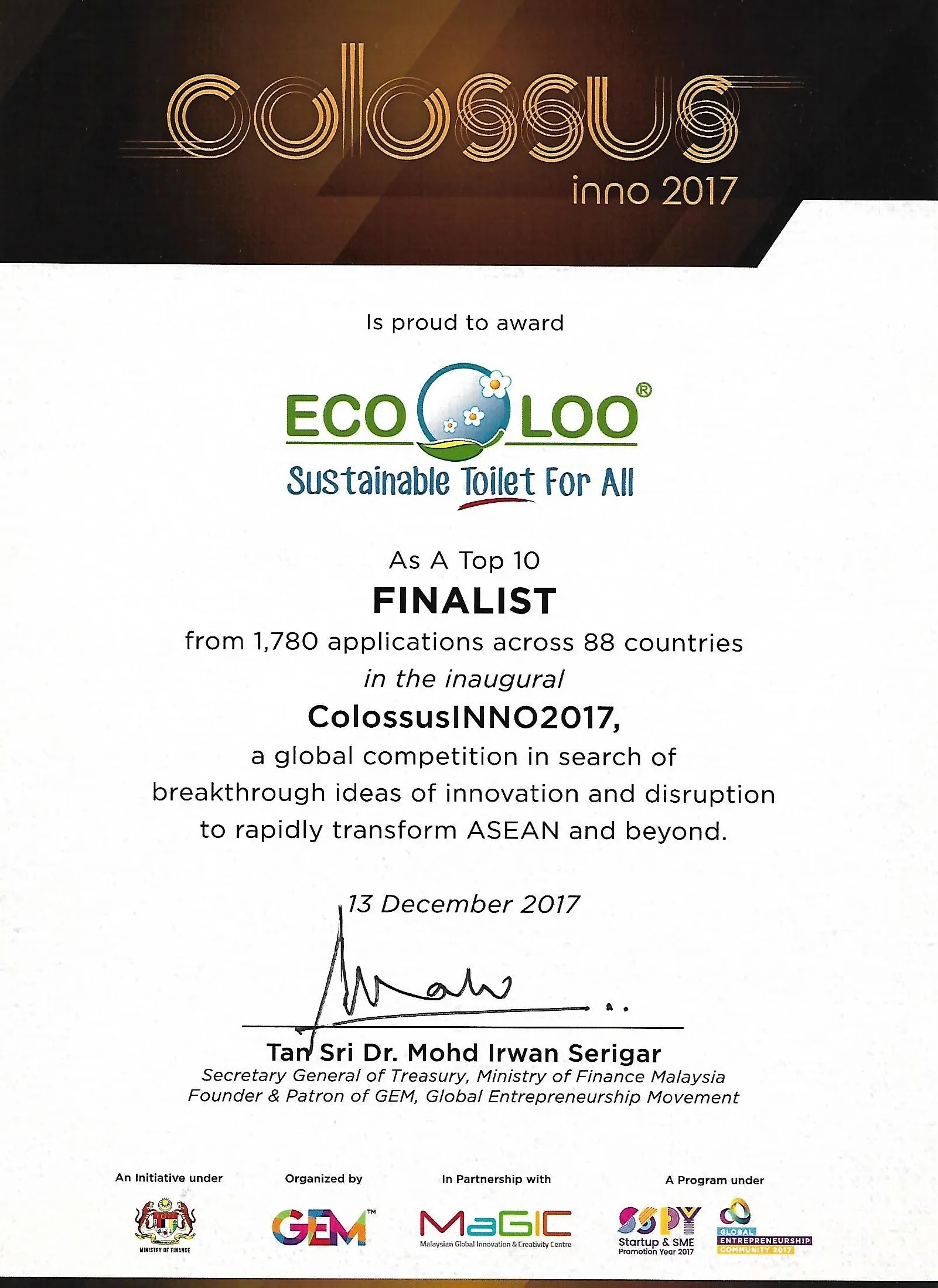ECOLOO Award: Colossus Award.webp